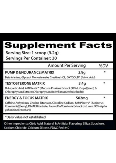 INSANE LABZ PSYCHOTIC TEST 30 SERV.